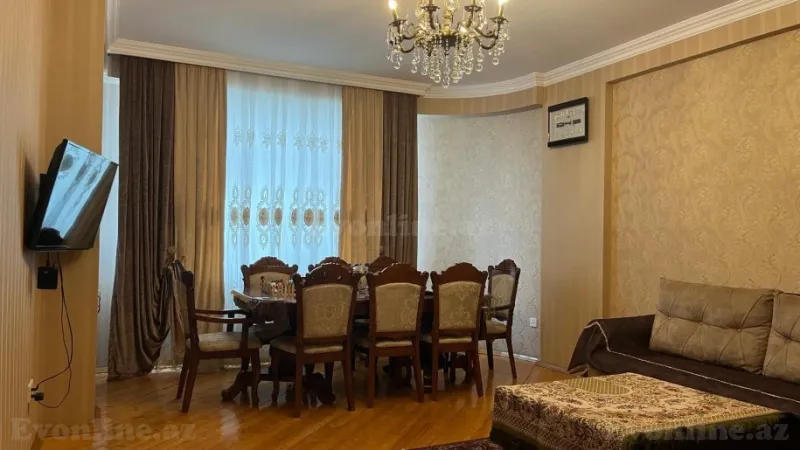 Satılır 3 otaqlı Mənzil Yeni tikili 100 m² İnşaatçılar m. - şəkil 4