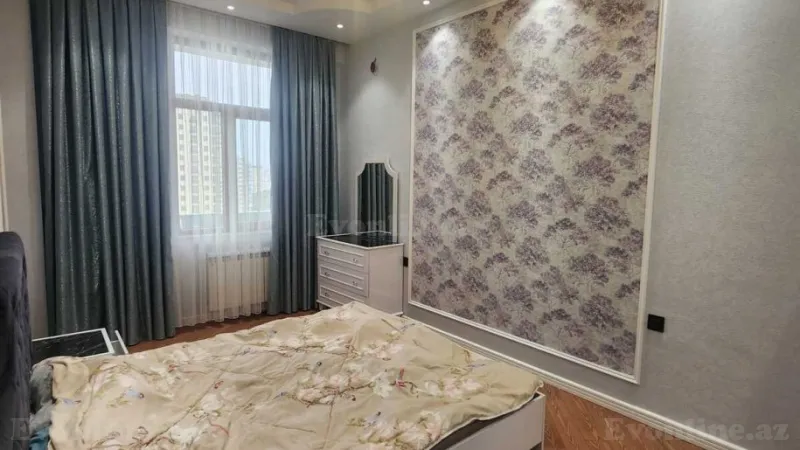 Kirayə verilir 2 otaqlı Mənzil Yeni tikili 91 m² Gənclik m. - şəkil 3