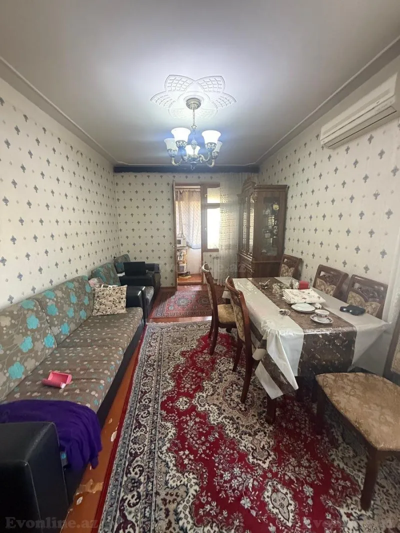 2 otaqlı Mənzil 55 m² Binəqədi r. Satılır