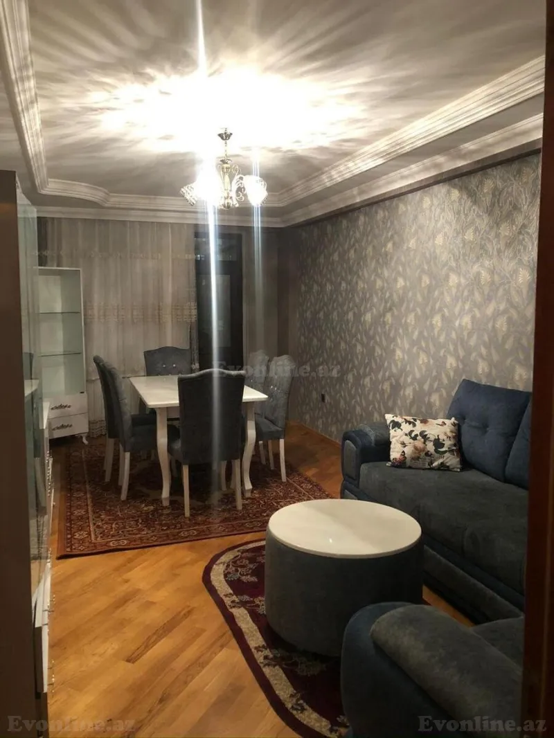 Kirayə verilir 3 otaqlı Mənzil Yeni tikili 160 m² Nərimanov r. - şəkil 5