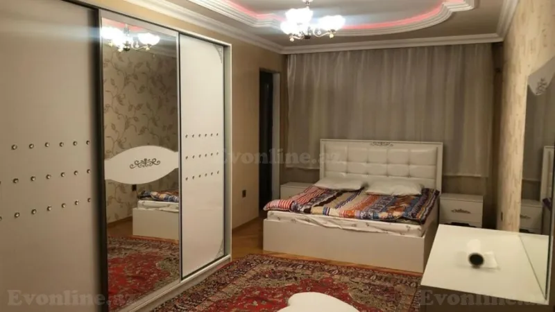 Kirayə verilir 3 otaqlı Mənzil Yeni tikili 160 m² Nərimanov r. - şəkil 10