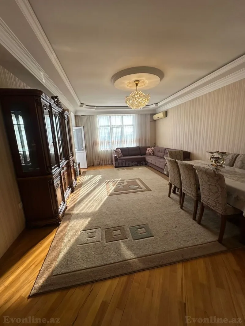 Kirayə verilir 3 otaqlı Mənzil Yeni tikili 90 m² Neftçilər m. - şəkil 3