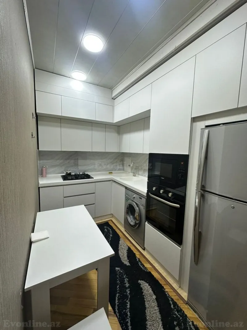 Kirayə verilir 3 otaqlı Mənzil Yeni tikili 90 m² Neftçilər m. - şəkil 8