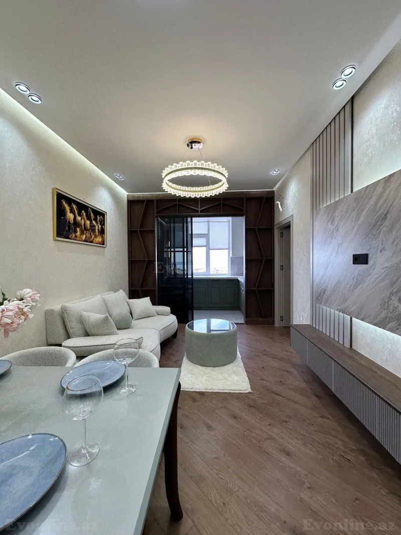 Satılır 3 otaqlı Mənzil Yeni tikili 65 m² Həzi Aslanov - şəkil 2