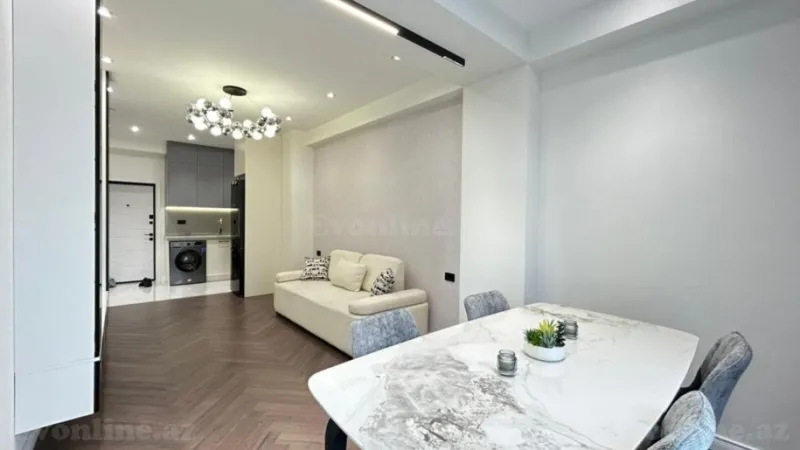 Satılır 2 otaqlı Mənzil Yeni tikili 58 m² Gənclik m. - şəkil 3