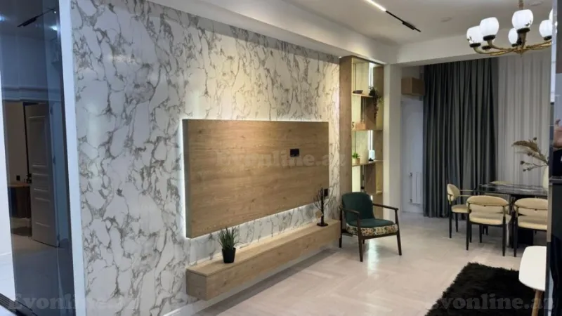 Satılır 3 otaqlı Mənzil Yeni tikili 117 m² Nəriman Nərimanov m. - şəkil 6