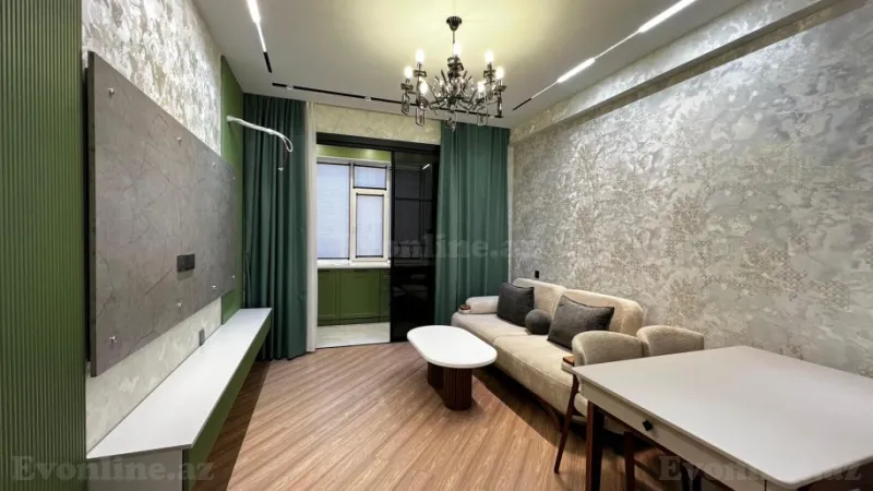 Satılır 2 otaqlı Mənzil Yeni tikili 55 m² Əhmədli m. - şəkil 2