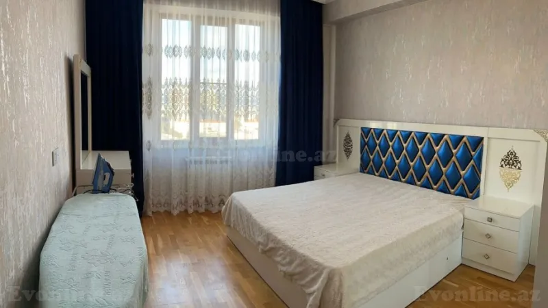 Kirayə verilir 2 otaqlı Mənzil Yeni tikili 80 m² Qara Qarayev m. - şəkil 2