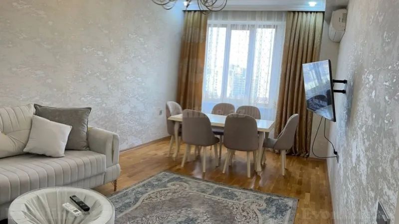 Kirayə verilir 2 otaqlı Mənzil Yeni tikili 80 m² Qara Qarayev m. - şəkil 5