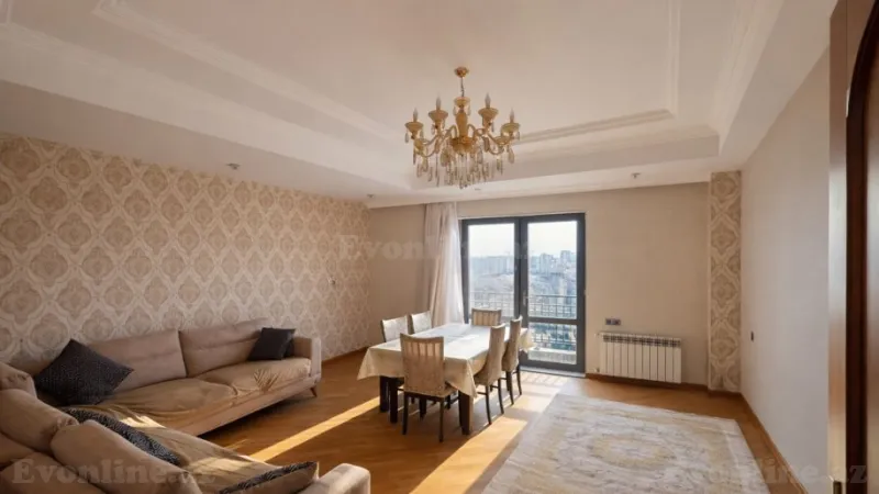 Kirayə verilir 3 otaqlı Mənzil Yeni tikili 132 m² Xətai r. - şəkil 2