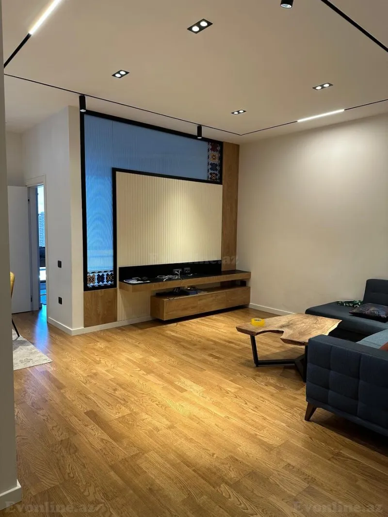 Kirayə verilir 3 otaqlı Mənzil Yeni tikili 90 m² Nərimanov r. - şəkil 2