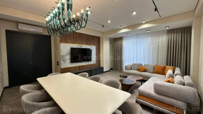 Satılır 3 otaqlı Mənzil Yeni tikili 140 m² Gənclik m. - şəkil 3