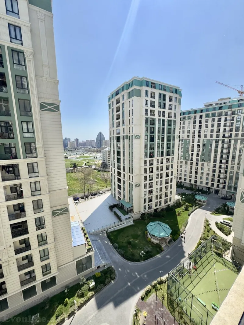 Satılır 3 otaqlı Mənzil Yeni tikili 143 m² Gənclik m. - şəkil 2