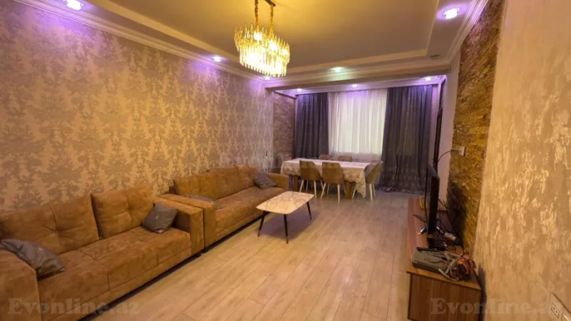 Satılır 4 otaqlı Mənzil Yeni tikili 102 m² Əhmədli m. - şəkil 2