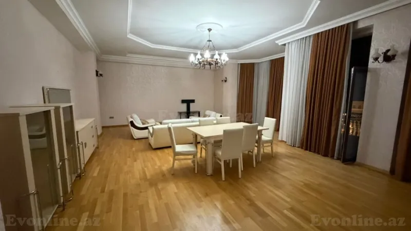 Kirayə verilir 4 otaqlı Mənzil Yeni tikili 205 m² Sahil m.