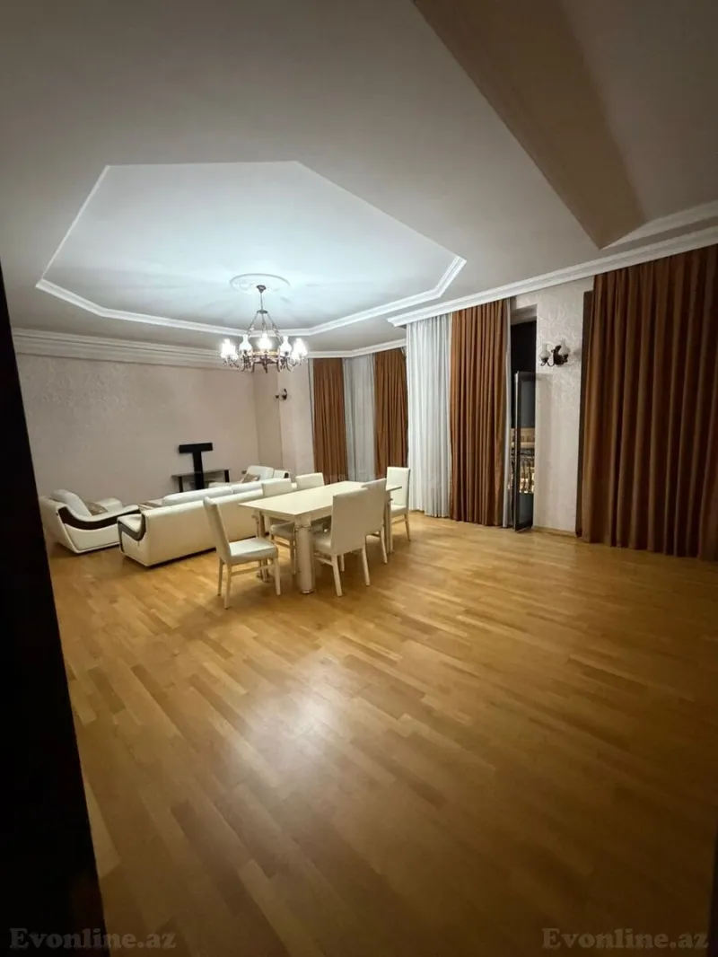 Kirayə verilir 4 otaqlı Mənzil Yeni tikili 205 m² Sahil m. - şəkil 2