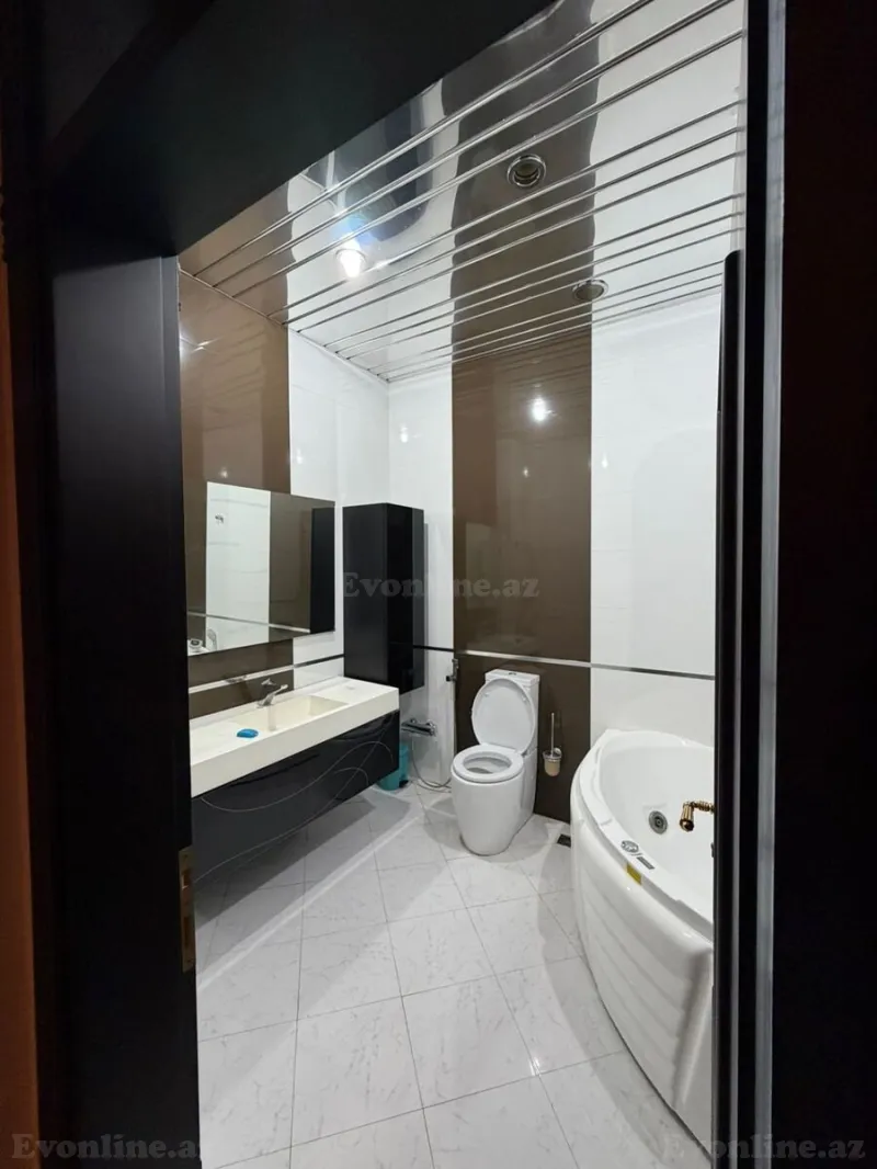 Kirayə verilir 4 otaqlı Mənzil Yeni tikili 205 m² Sahil m. - şəkil 19