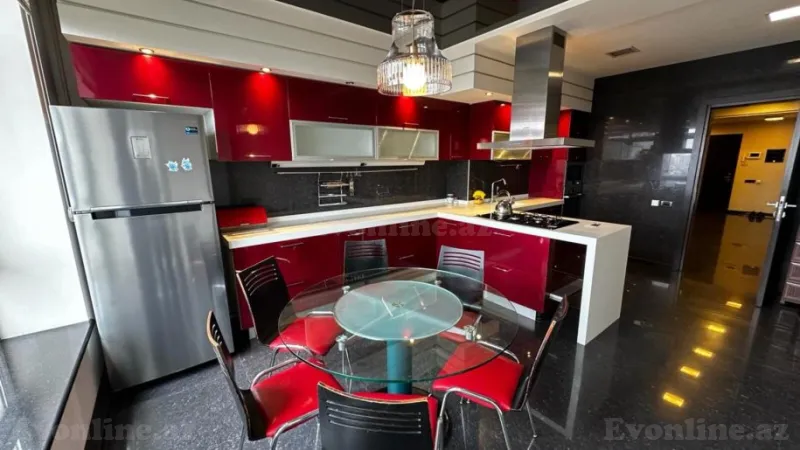 Kirayə verilir 4 otaqlı Mənzil Yeni tikili 200 m² Nəriman Nərimanov m. - şəkil 4