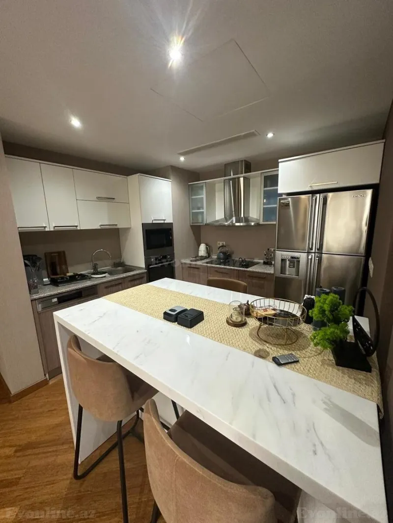 Kirayə verilir 2 otaqlı Mənzil Yeni tikili 95 m² Xətai r. - şəkil 4