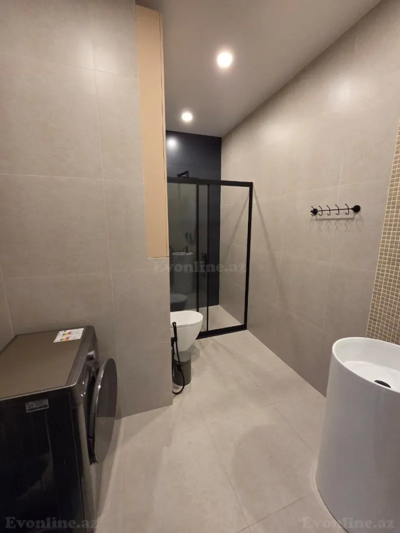 Kirayə verilir 4 otaqlı Mənzil Yeni tikili 140 m² Nəsimi r. - şəkil 17