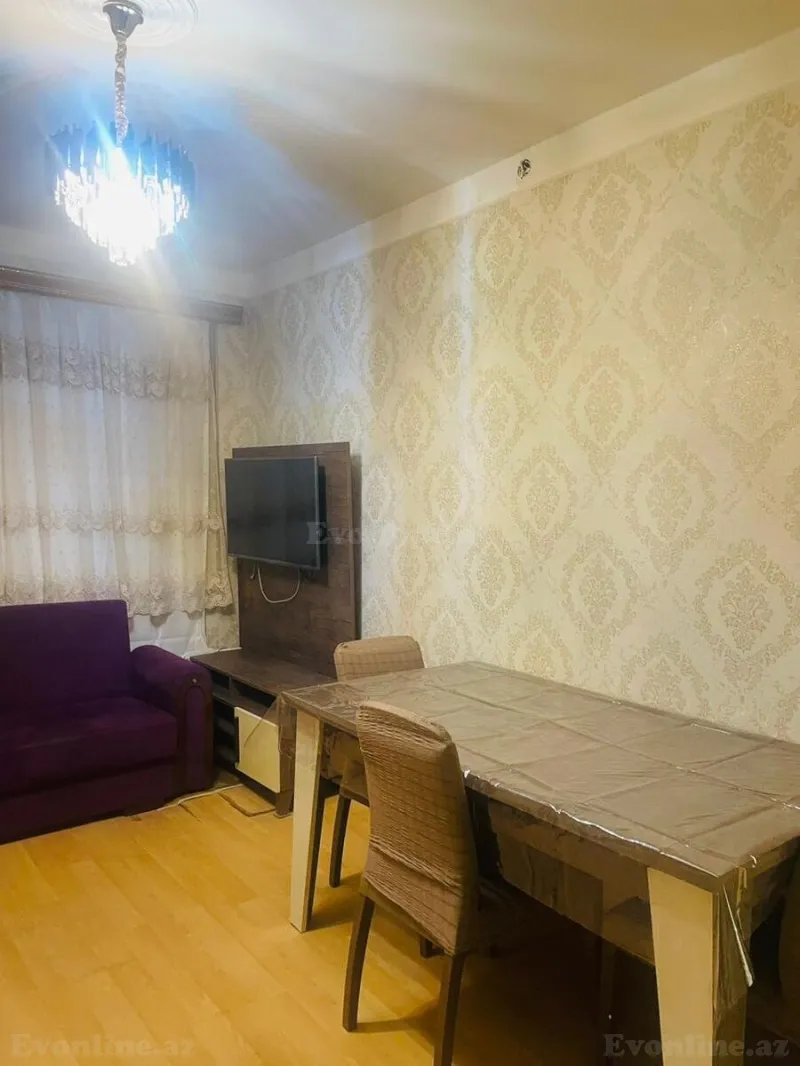 Kirayə verilir 2 otaqlı Mənzil Köhnə tikili 55 m² 9-cu mikrorayon - şəkil 2