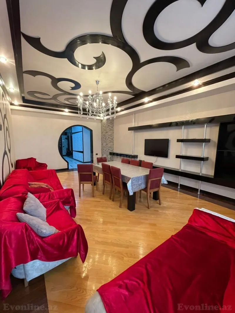 Kirayə verilir 4 otaqlı Mənzil Yeni tikili 190 m² Nəriman Nərimanov m. - şəkil 2