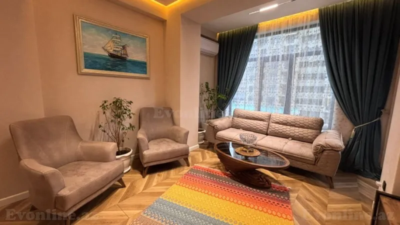 Kirayə verilir 2 otaqlı Mənzil Yeni tikili 84 m² Xətai m. - şəkil 2