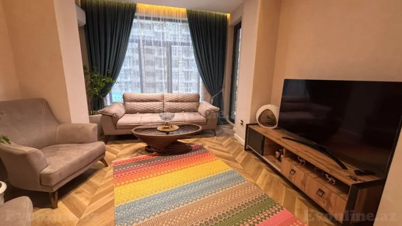 Kirayə verilir 2 otaqlı Mənzil Yeni tikili 84 m² Xətai m. - şəkil 3