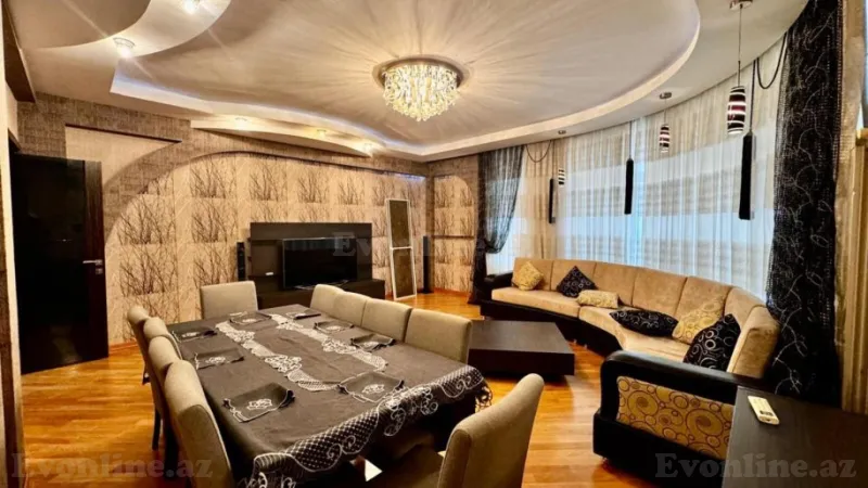 Satılır 3 otaqlı Mənzil Yeni tikili 145 m² İnşaatçılar m. - şəkil 2