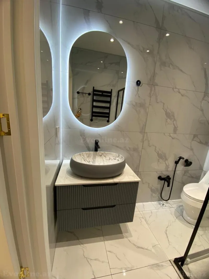 Satılır 2 otaqlı Mənzil Yeni tikili 63 m² Qara Qarayev m. - şəkil 14