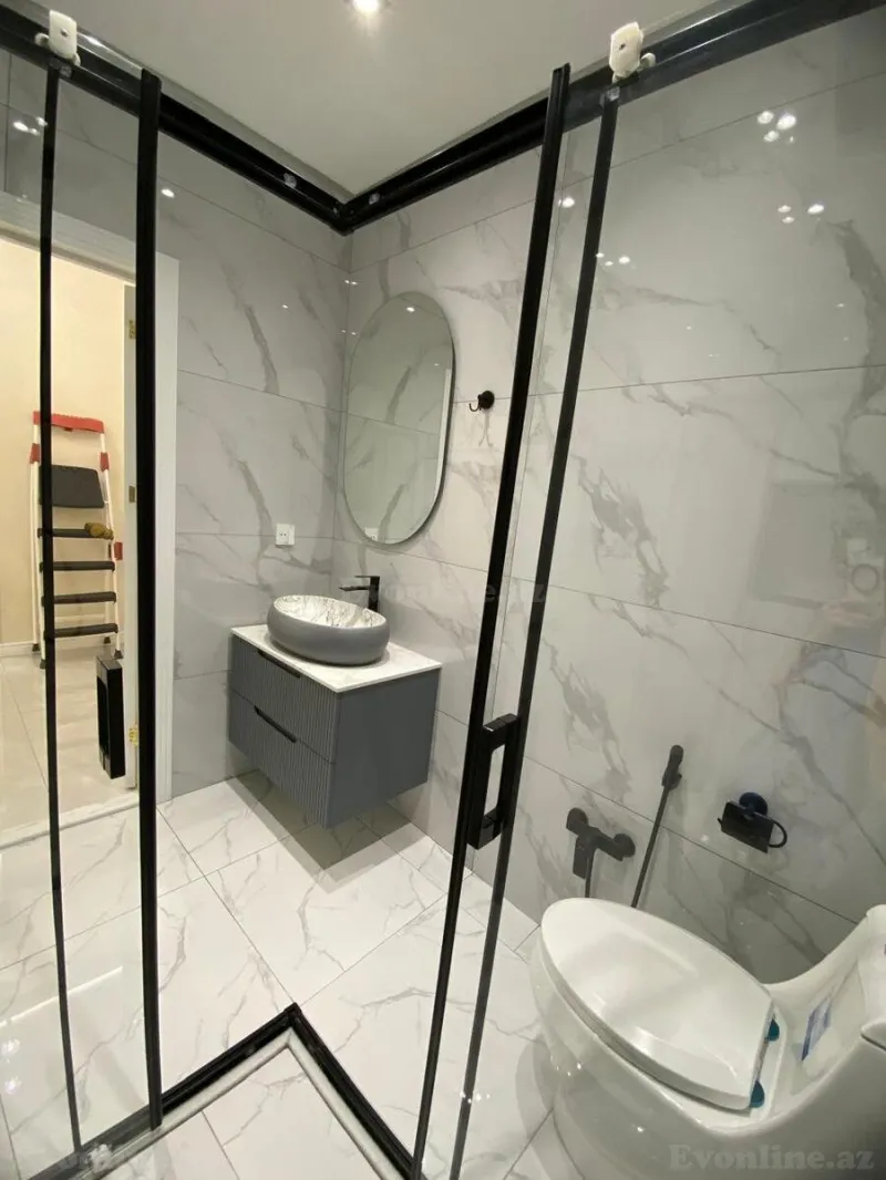 Satılır 2 otaqlı Mənzil Yeni tikili 63 m² Qara Qarayev m. - şəkil 15