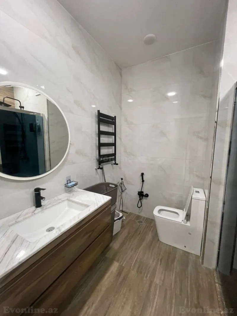 Kirayə verilir 3 otaqlı Mənzil Yeni tikili 130 m² Xətai r. - şəkil 16