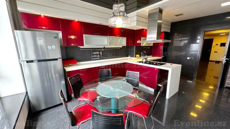 Kirayə verilir 4 otaqlı Mənzil Yeni tikili 198 m² Nəriman Nərimanov m. - şəkil 9