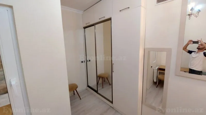 Kirayə verilir 3 otaqlı Mənzil Yeni tikili 80 m² Nəsimi r. - şəkil 15