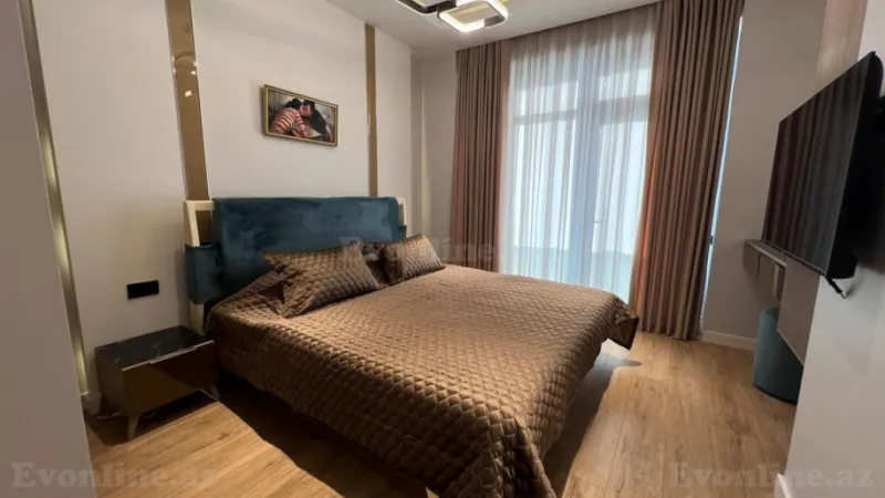 Kirayə verilir 2 otaqlı Mənzil Yeni tikili 70 m² 8 Noyabr m. - şəkil 2