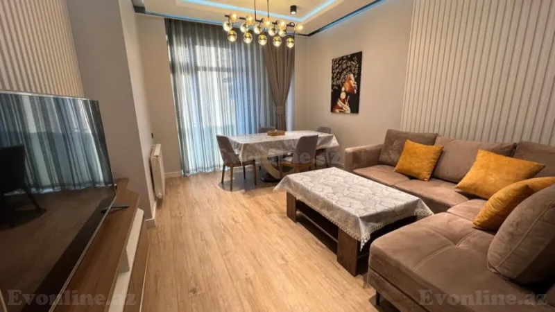 Kirayə verilir 2 otaqlı Mənzil Yeni tikili 70 m² 8 Noyabr m. - şəkil 5