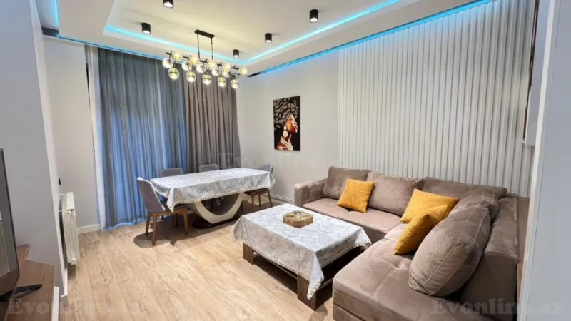 Kirayə verilir 2 otaqlı Mənzil Yeni tikili 70 m² 8 Noyabr m. - şəkil 7