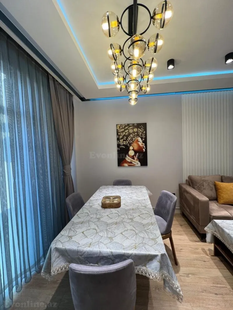 Kirayə verilir 2 otaqlı Mənzil Yeni tikili 70 m² 8 Noyabr m. - şəkil 8