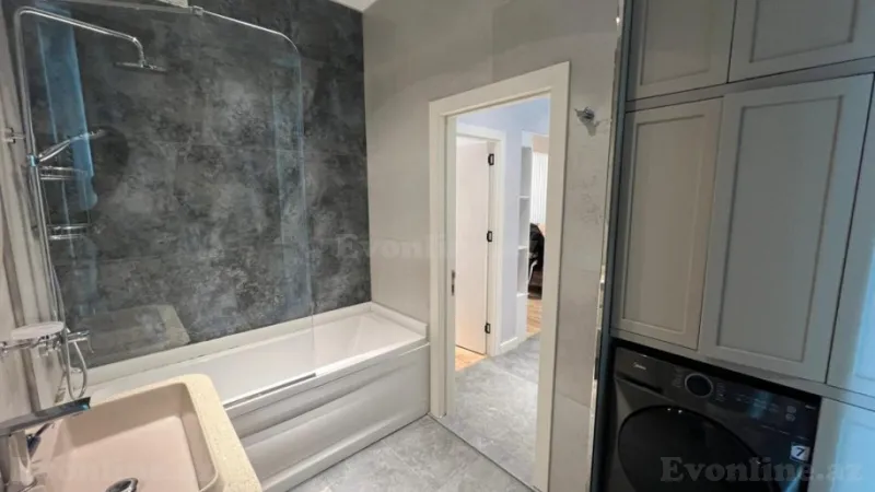 Kirayə verilir 2 otaqlı Mənzil Yeni tikili 70 m² 8 Noyabr m. - şəkil 24