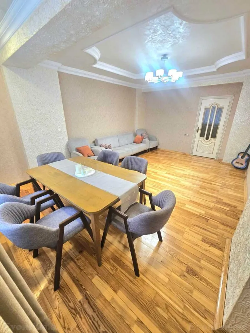 Satılır 3 otaqlı Mənzil Yeni tikili 120 m² Qara Qarayev m. - şəkil 3