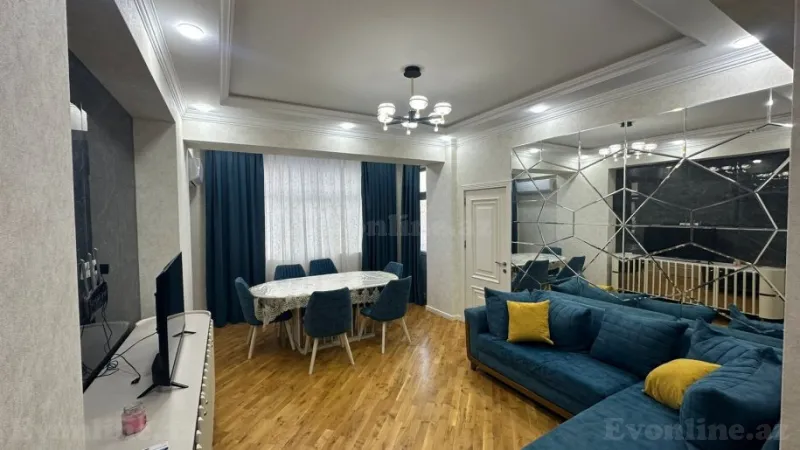 3 otaqlı Mənzil 105 m² Yasamal Kirayə verilir