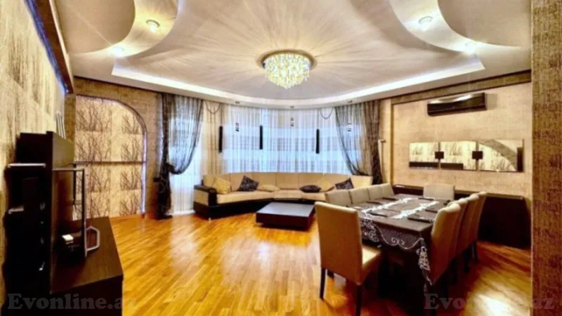 Satılır 3 otaqlı Mənzil Yeni tikili 145 m² İnşaatçılar m. - şəkil 2