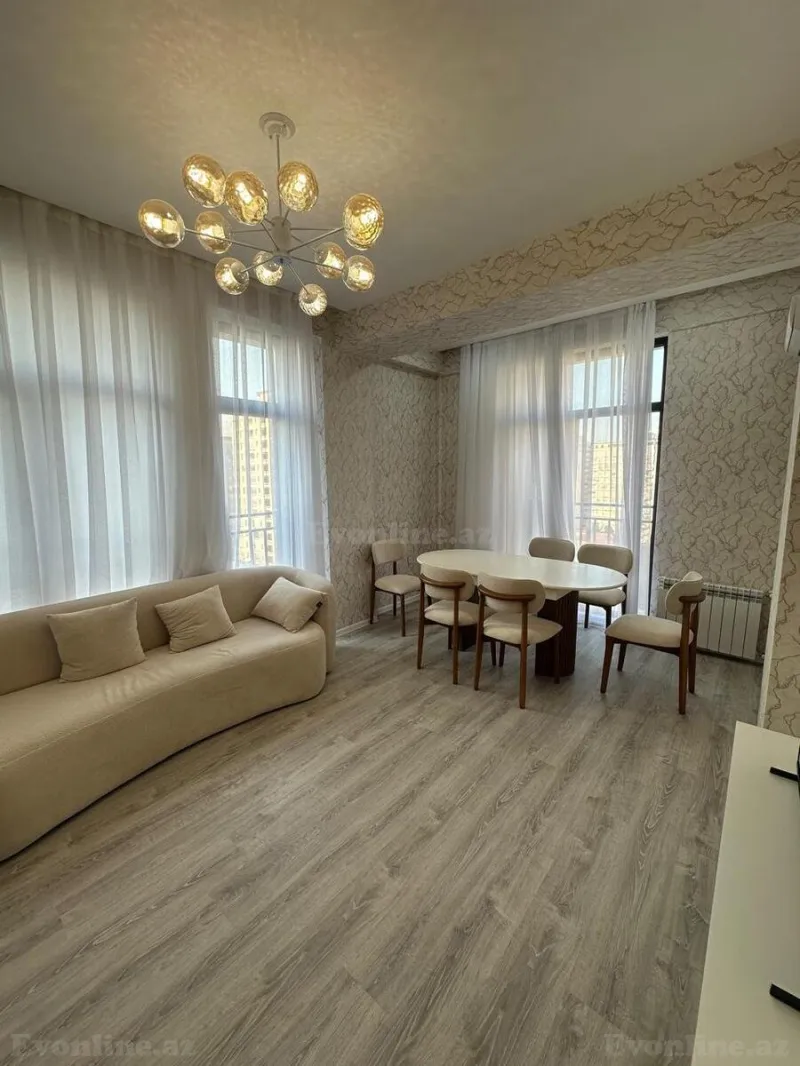 2 otaqlı Mənzil 70 m² Nəriman Nərimanov m. Kirayə verilir