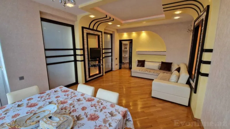 Satılır 3 otaqlı Mənzil Yeni tikili 125 m² Nizami m. - şəkil 2