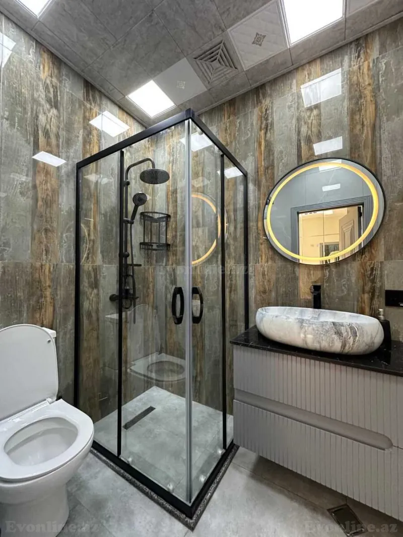 Satılır 3 otaqlı Mənzil Yeni tikili 80 m² Həzi Aslanov m. - şəkil 14