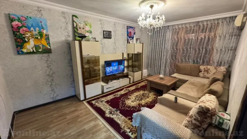 3 otaqlı Mənzil 60 m² Neftçilər m. Satılır
