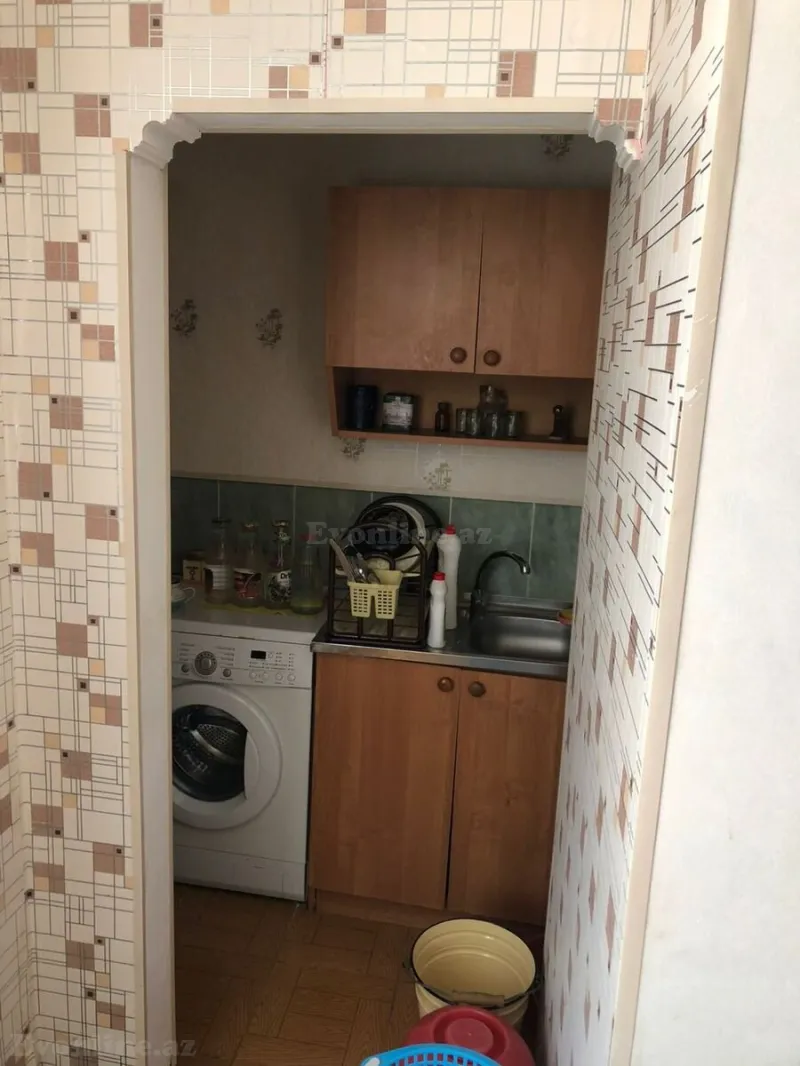 Satılır 1 otaqlı Mənzil Yeni tikili 45 m² Qara Qarayev m. - şəkil 8