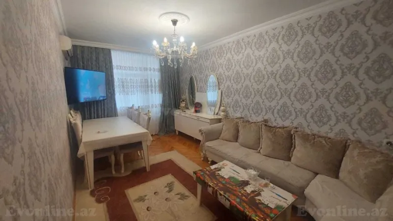 4 otaqlı Mənzil 88 m² Həzi Aslanov Satılır