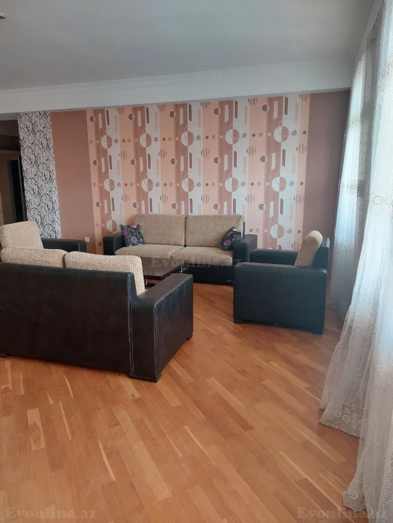 Kirayə verilir 3 otaqlı Mənzil Yeni tikili 125 m² Həzi Aslanov m. - şəkil 5