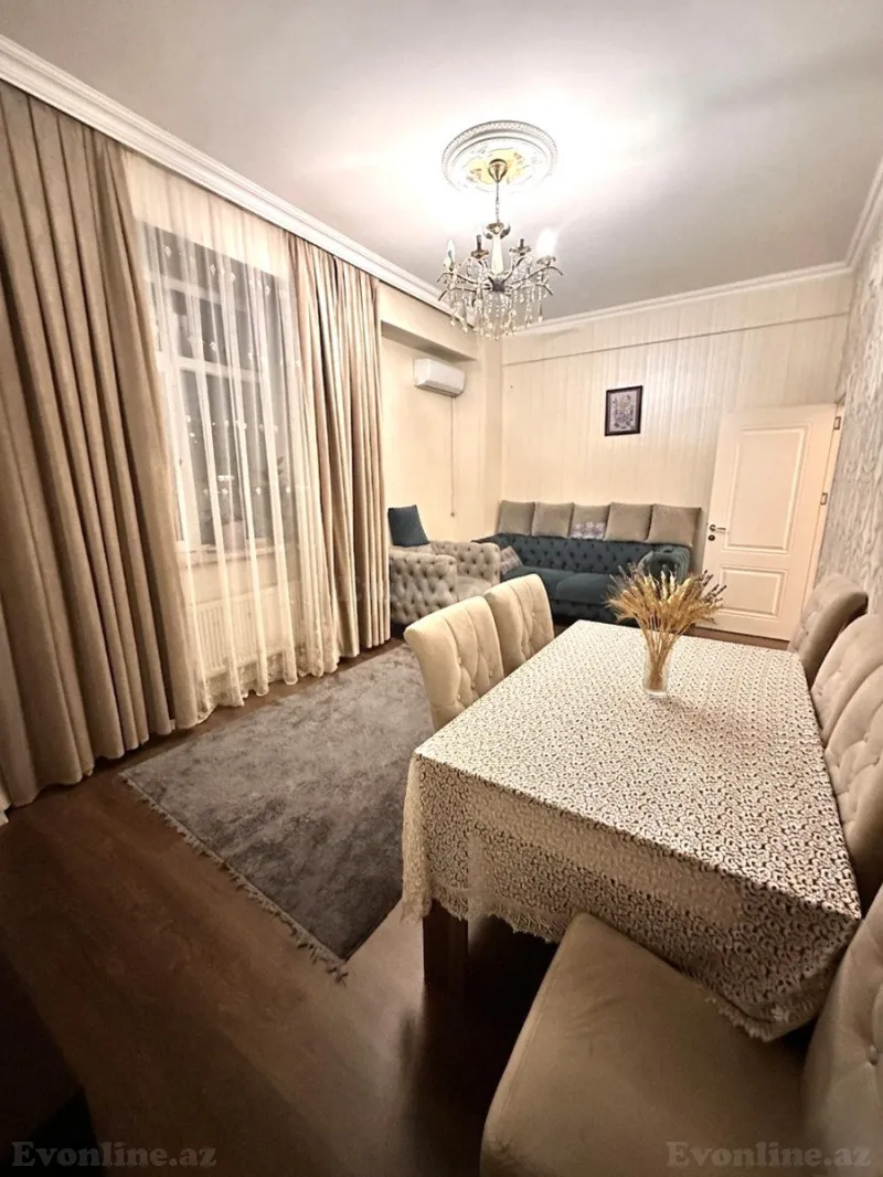 Satılır 3 otaqlı Mənzil Yeni tikili 85 m² Yasamal r. - şəkil 2